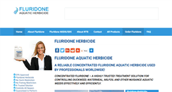 Desktop Screenshot of fluridone.com